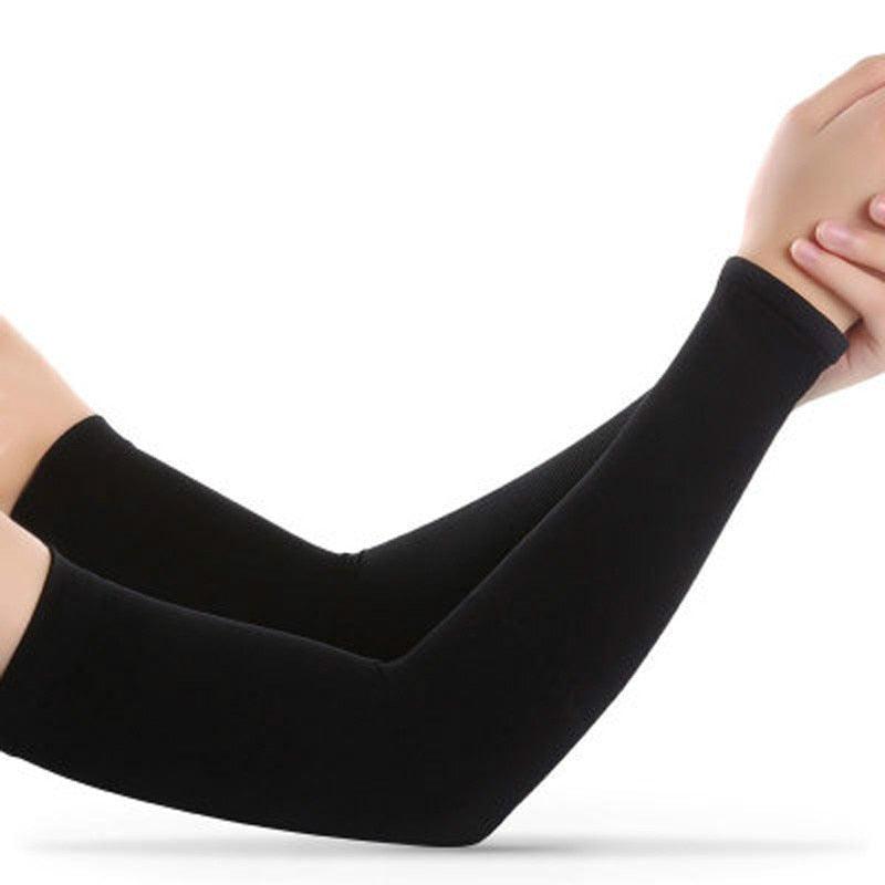 1 Pair One Size Women Cooling Anti-UV Arm Sleeves Girls Sun Protection Arm Covers For Ladies Running Riding Outdoor Sports UV Protection Cooling Arm Sleeves Women Outdoor Activities Workout Arm Sleeve