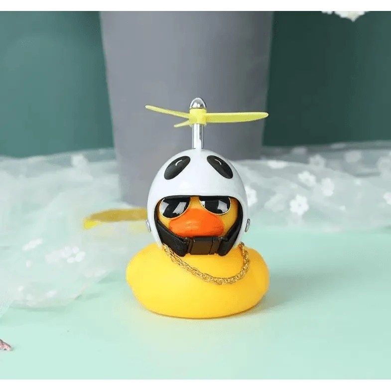 1 PC Small Yellow Duck For Car Perfect Man Gift For Car Auto Interior Decoration Unique Cool Design