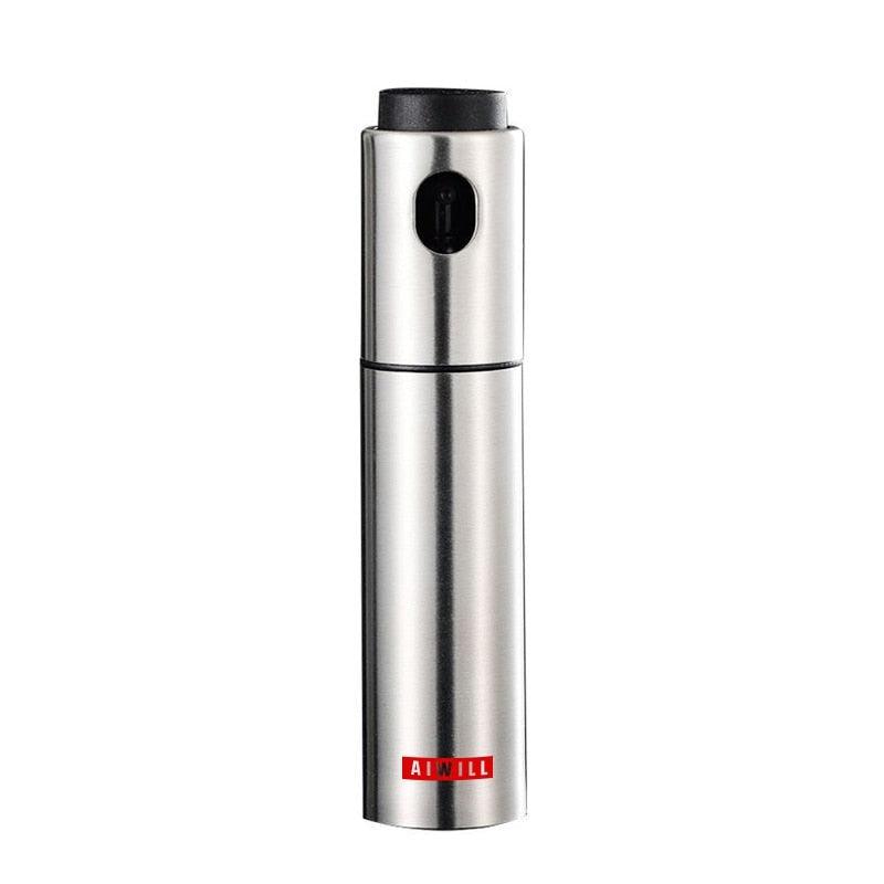 100ML Stainless Steel Olive Oil Sprayer Spray Bottle Spray Kitchen Cooking Oil Spray BBQ Oil Spray Bottle Oil Sprayer for Cooking Air Fryer Stainless Steel Olive Oil Sprayer Mister 100ML Portable Olive Oil Spray Bottle for BBQ
