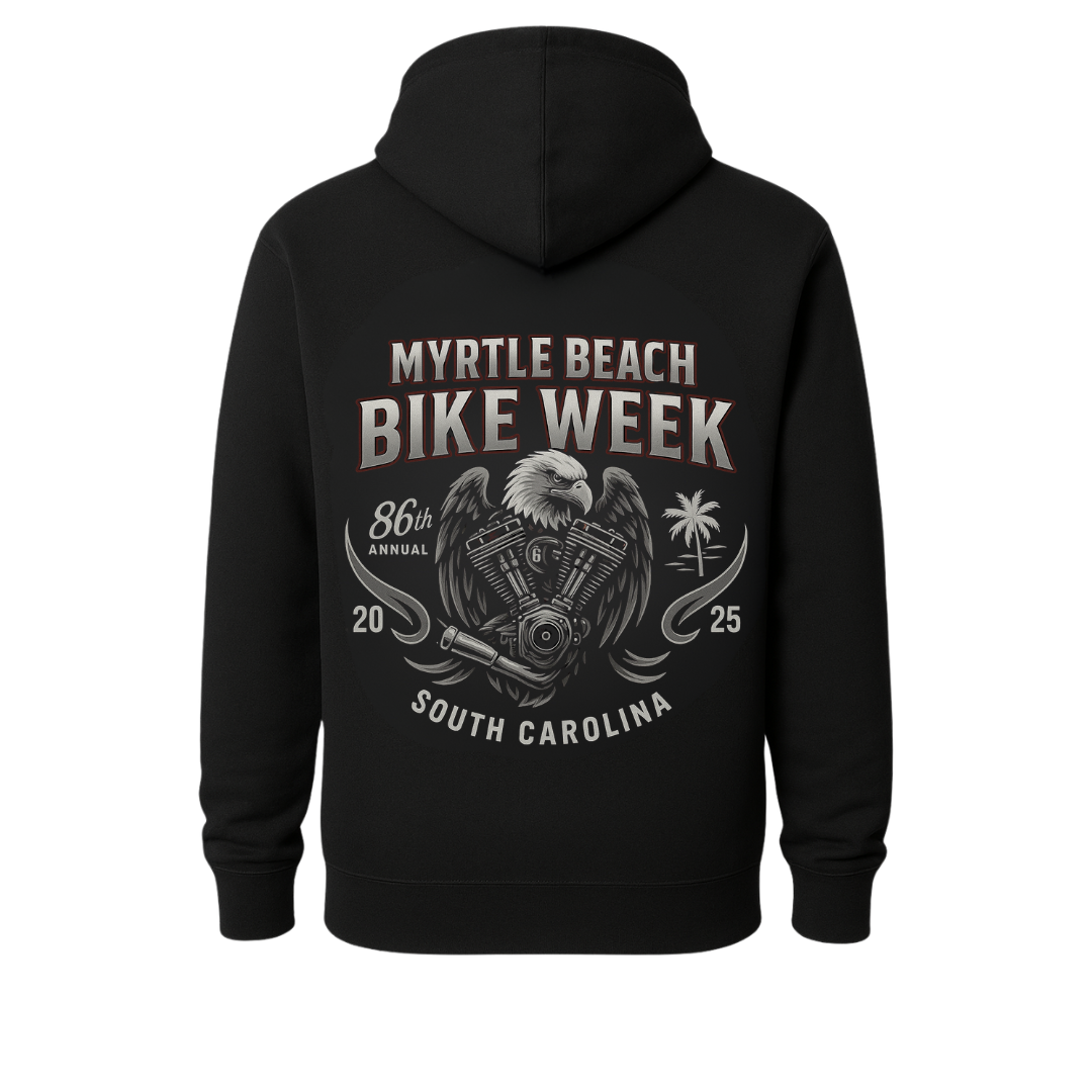 Myrtle Beach Bike Week 2025 β Official Biker Hoodie Collection