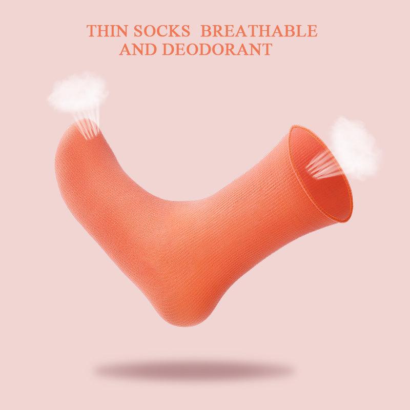 1/2 Pairs Girls Thin Socks Pack Harajuku Cute Long Frilly Socks Casual Soft Nylon High Elastic Solid White Purple Solid Color Stylish Casual Socks For Men And Women