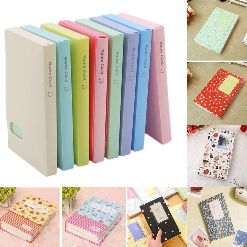 120 Pockets Mini Film Album Photo Storage Case Fashion Home Family 1 piece Friends Saving Memory Souvenir Scrapbook Albums Gifts For Loved Ones