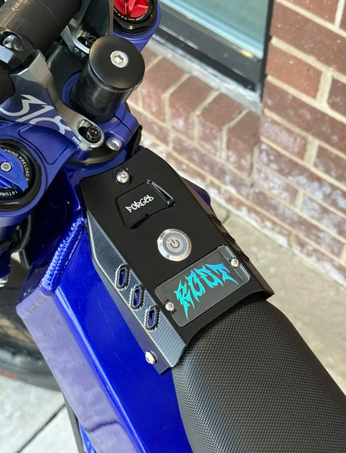 Talaria XXX & XXX Pro Metal Ignition Cover with Clear Window