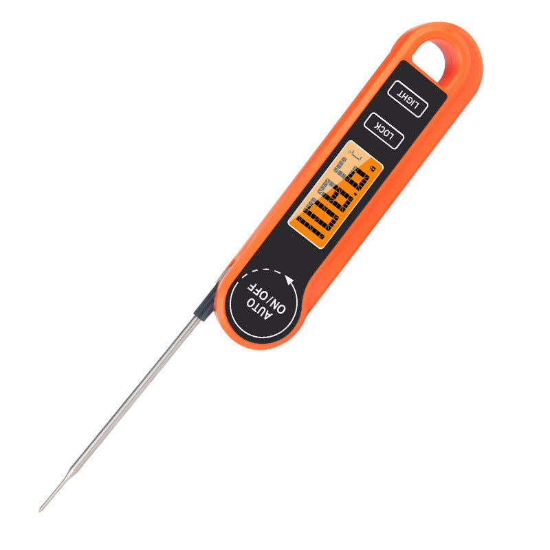 Unique Food Kitchen Digital Meat Thermometer BBQ Instant Read Food Thermometer Waterproof With Backlight And Magnet For Kitchen Cooking Grilling BBQ Backing Liquids Oil Waterproof Kitchen Thermometer For Cooking Tools