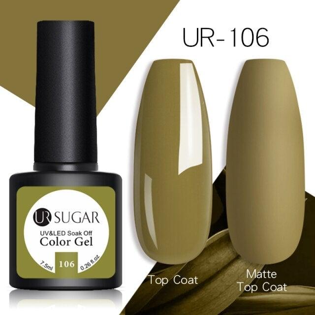 2022 Modern Spring Green Gel Nail Polish Colorful UV LED Long Lasting Varnish Modern High Quality Design For Girls and Womens