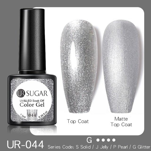 2022 New Reflective Glitter Nail Gel 8ml Permanent UV/LED Glossy Effect Popular Diamond Nail Gel Design For Womens