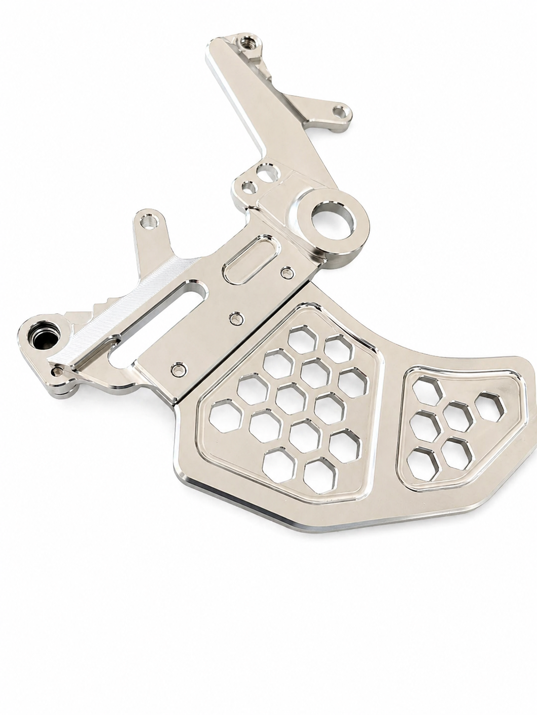 Surron Ultra Bee Dual Caliper Mount – CNC Metal Brake Upgrade w/ Rotor Guard