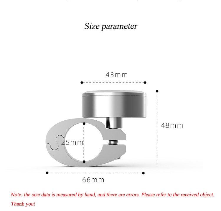 7/8" Universal Motorcycle Handlebar Watch Bike Hand Grip Bar Mount Dial Clock Motorcycle Handlebar Watch Mount Clock Glow Mount Clock Dial Watch Fit Waterproof For Scooter Bicycle Motor ATV