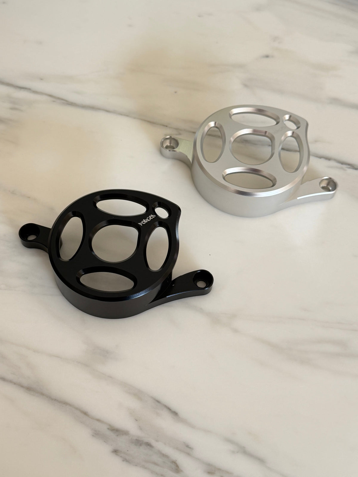 Surron Light Bee X & E-Ride Metal Motor Cover – CNC Upgrade Replacement (Black & Chrome)