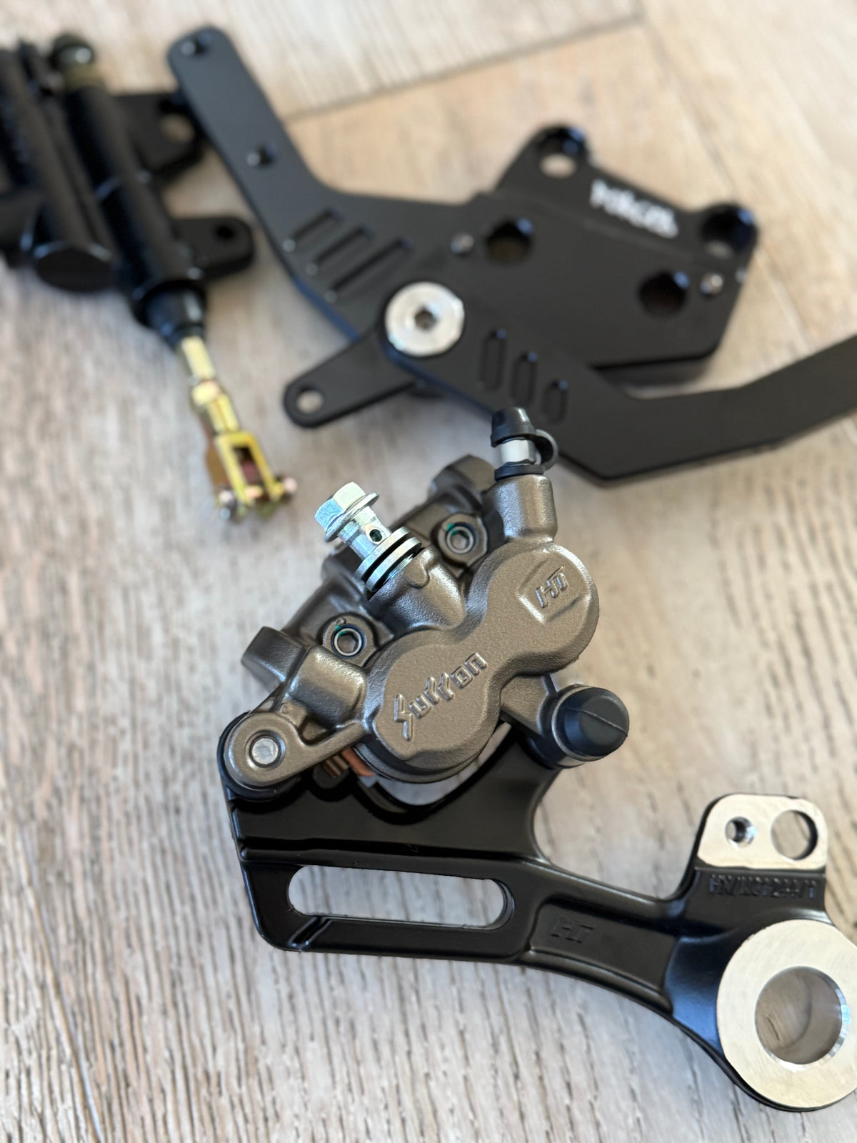 Talaria XXX Foot Brake Kit – Moto Style Rear Brake Conversion (Full Kit or Bracket Only)