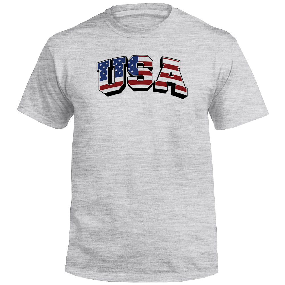 USA Flag Lettering (Front)