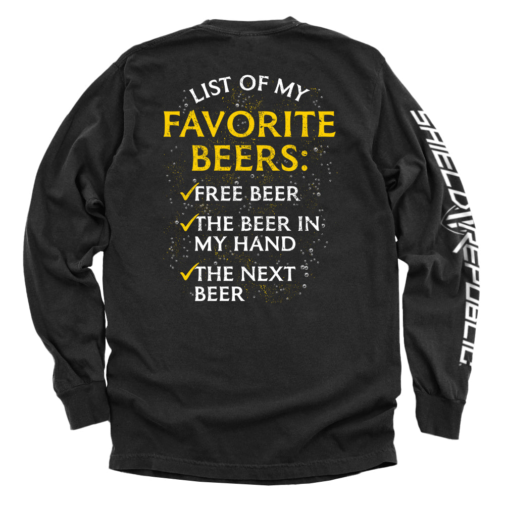List of My Favorite Beers