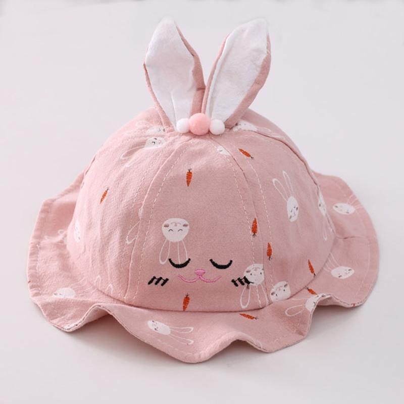 Baby Sun Hat Heart Print Baby Boy/Girl Hat Outdoor Kids Bucket Hat Children Hat Baby Beach Caps Beanie For Girls