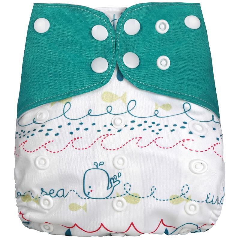 Comfortable Reusable One Size Pocket Adjustable Baby Nappies Inner Cloth Breathable Diaper