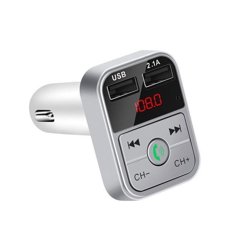 Fast USB Car Charger Bluetooth 5.0 FM Transmitter Modulator Handsfree Car Kit 3.1A Fast Phone Charger Audio MP3 Player