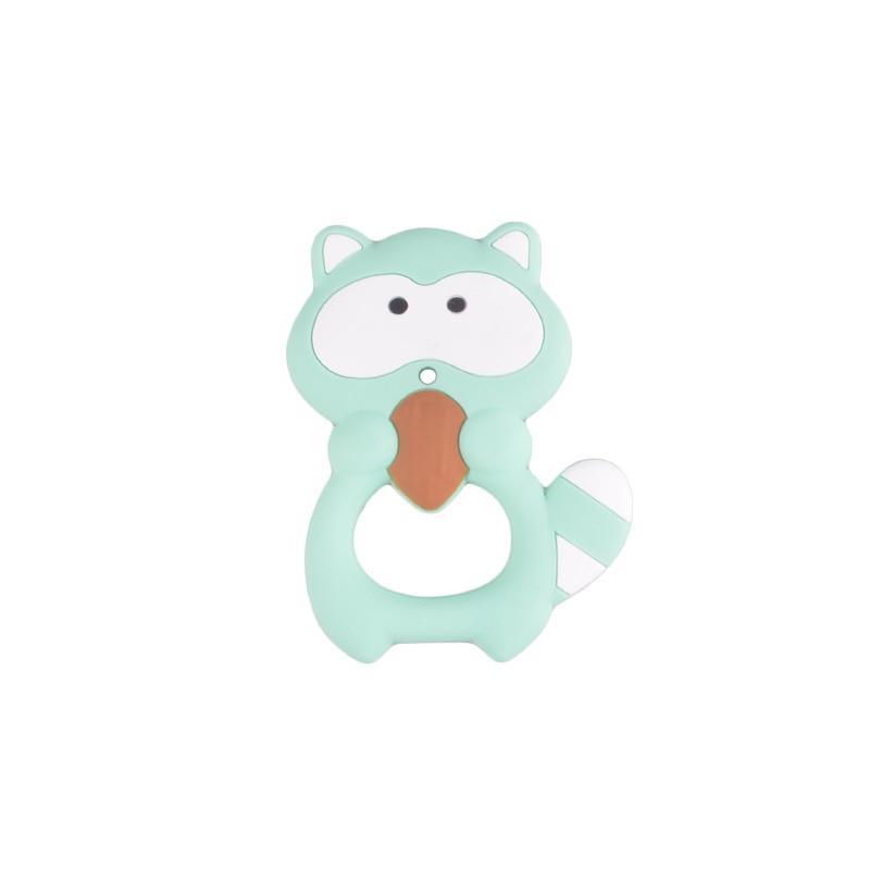 Food Grade Silicone Teethers Animal Fox Koala Teether Baby Silicone Chew Charms Kids Teething Gift Toddler Toys
