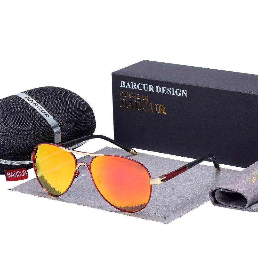 Luxury Pilot Aviation Polarized High Quality Metal Frame Sunglasses With UV400 Protection