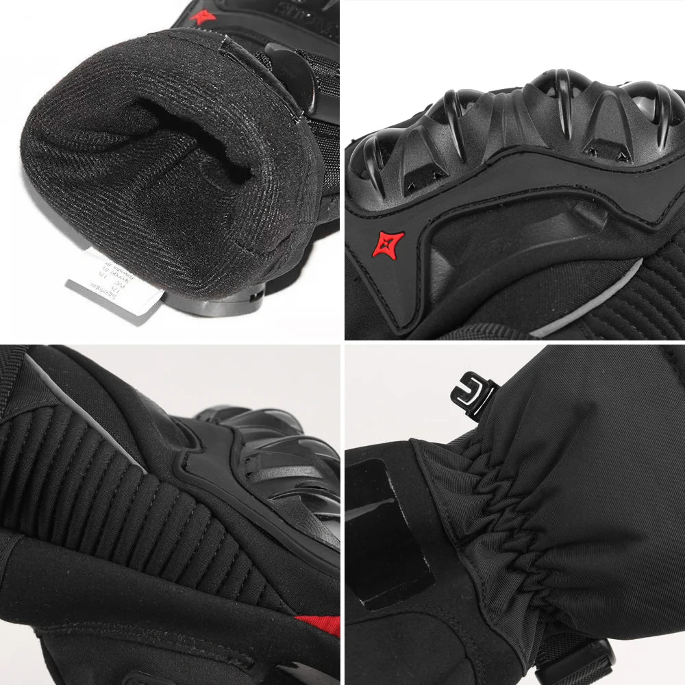 Warm Winter Waterproof Windproof Anti-slip Gloves