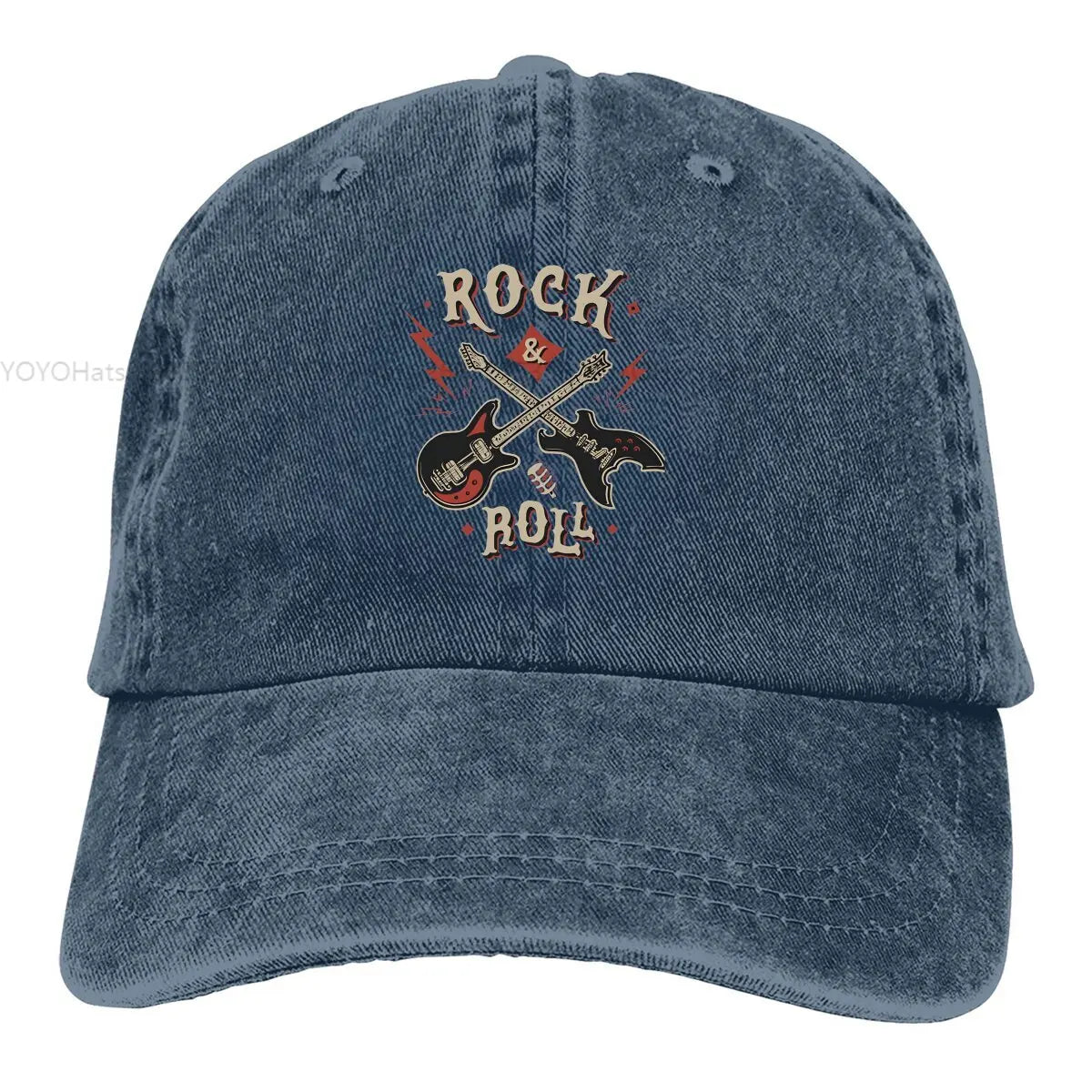 Rock N Roll Multicolor Caps