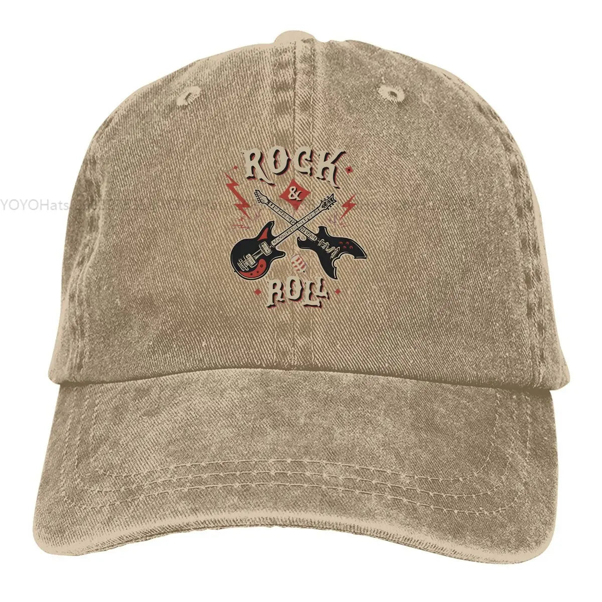 Rock N Roll Multicolor Caps