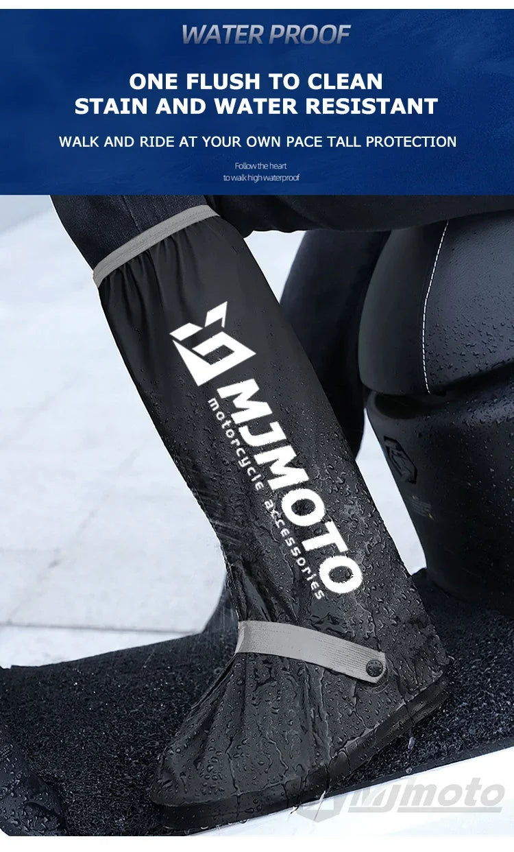 Motorcycle Shoe Cover Non-Slip Waterproof For Rainy Day