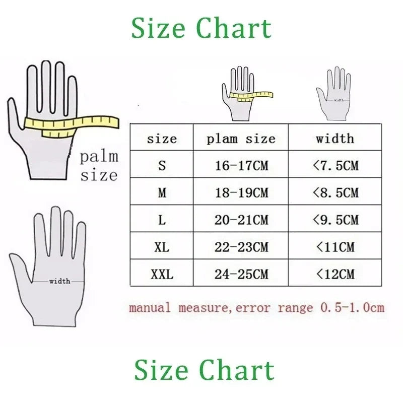 Six color Windproof Anti-slip Touch Screen Gloves