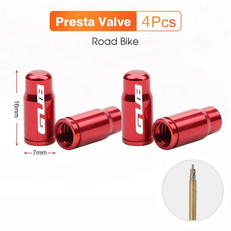 Aluminum Valve Stem Caps (Bike/Motorcycle/Car)