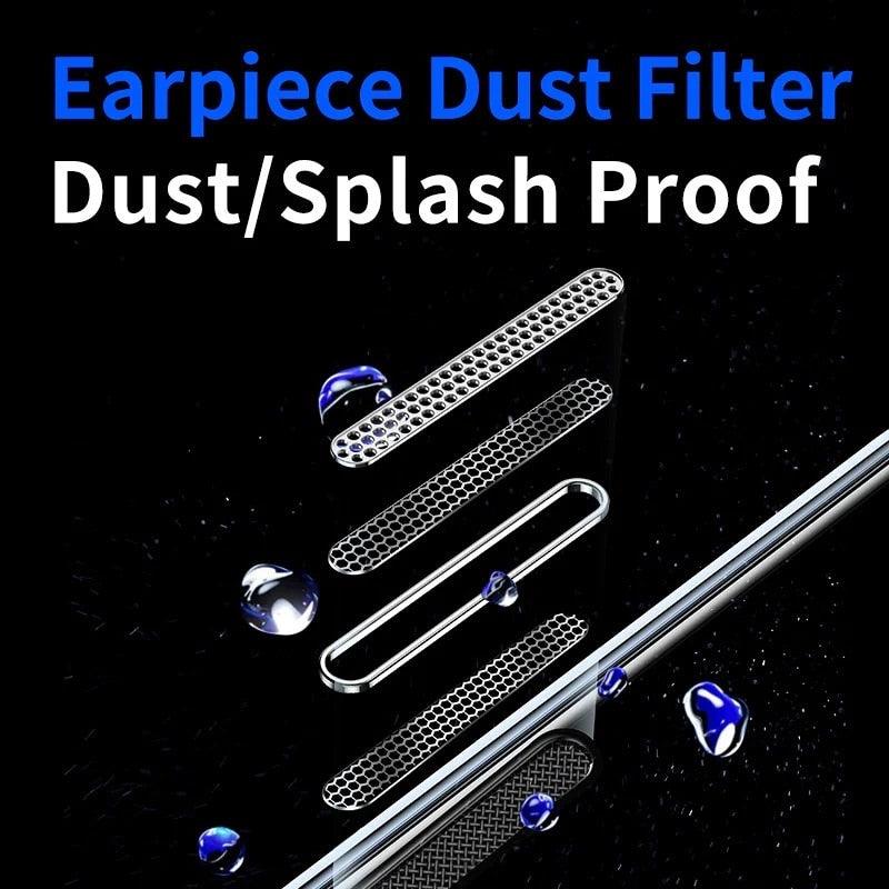 Edge to Edge Coverage Screen Protector for iPhone 14 Pro Max 12 13 Dust Free Phone Screen Protector Glass With Install Proof Without Bubbles