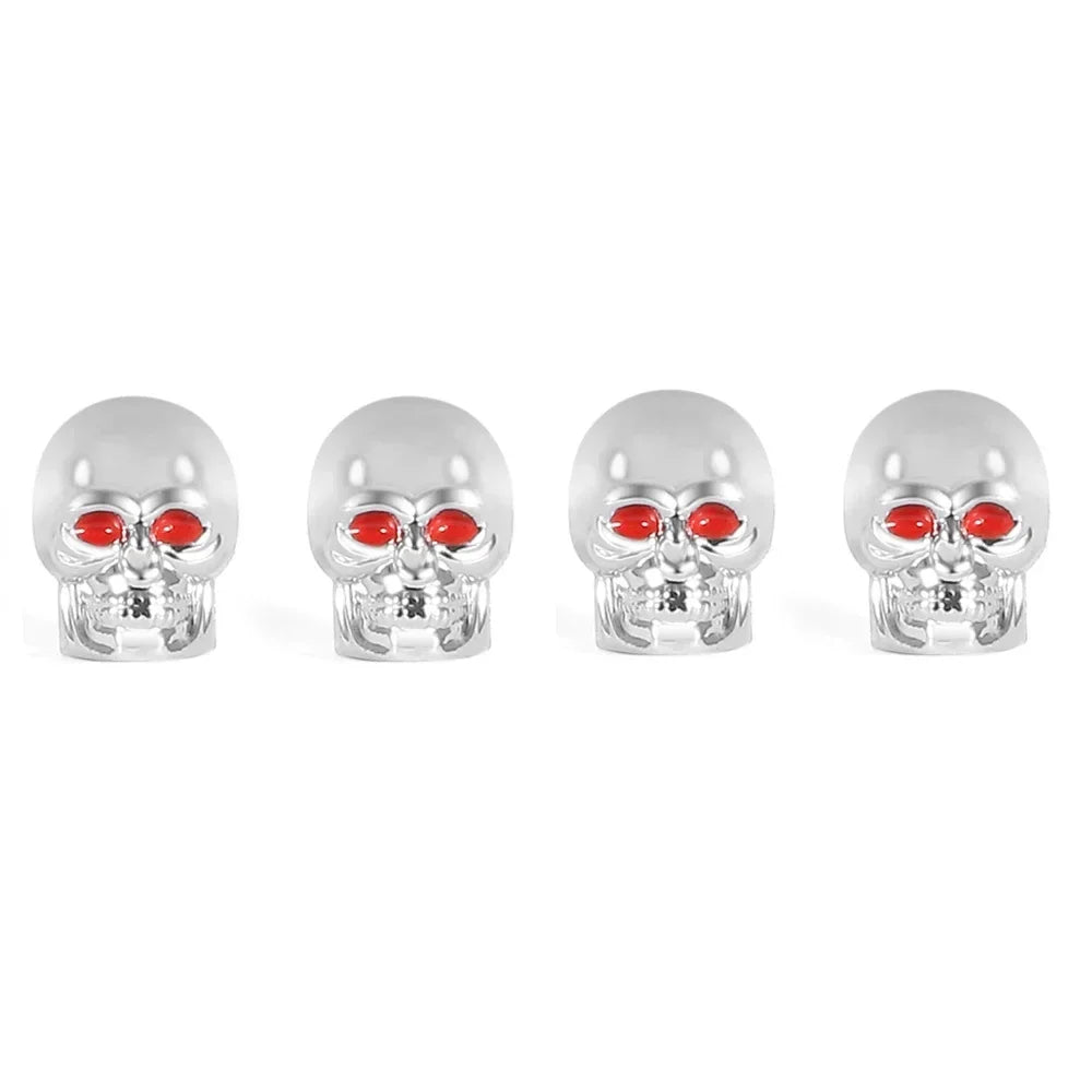 ABS Skull Valve Stem Caps