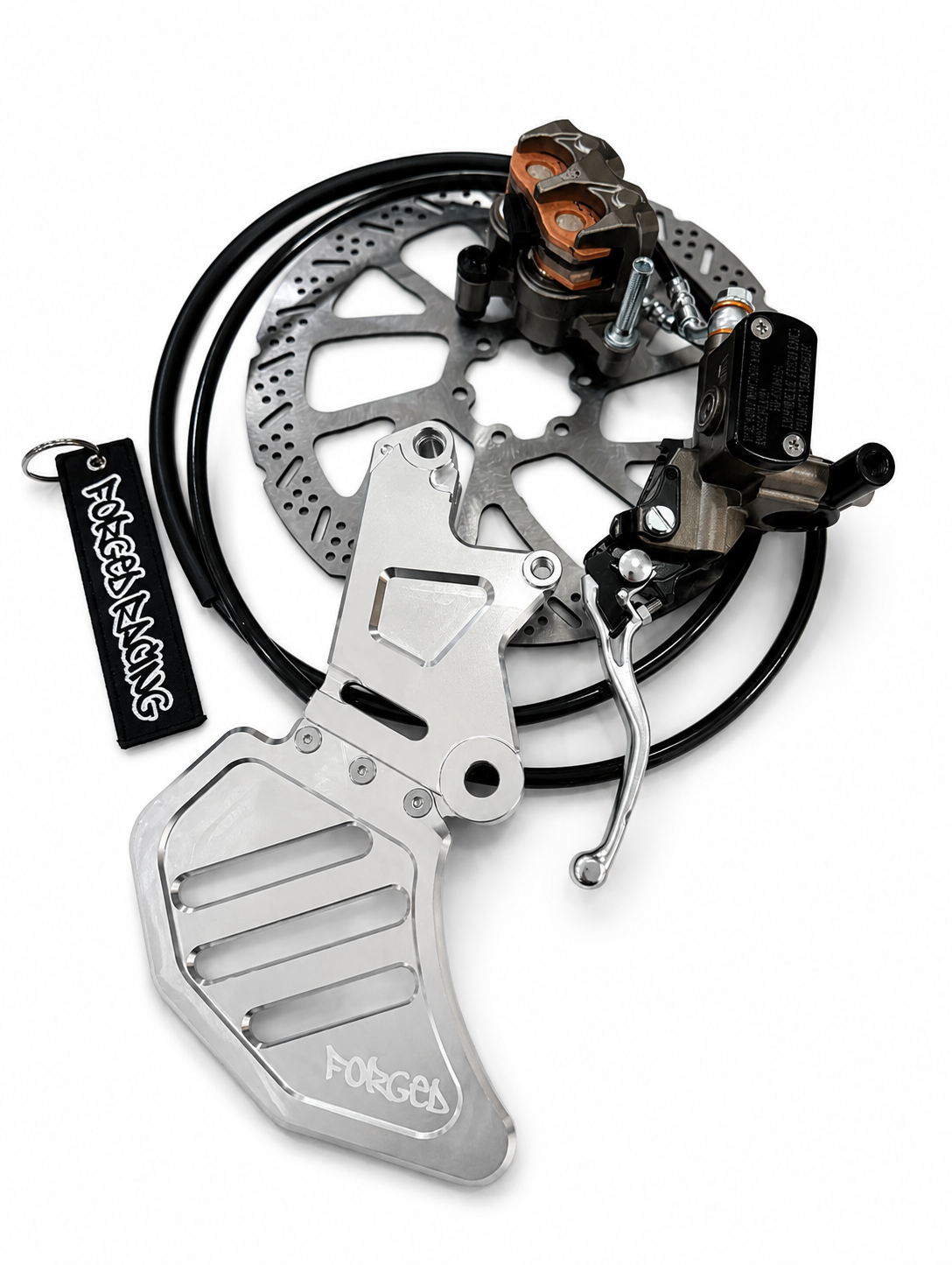 Ultra Bee Rear Brake Kit for Talaria XXX/MX3/MX4, Sur-Ron LBX & E-Ride – Pre-Bled, 240mm Rotor