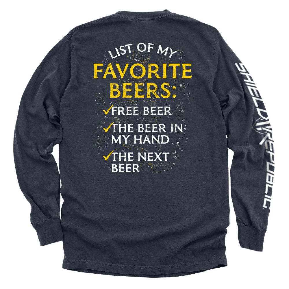 List of My Favorite Beers