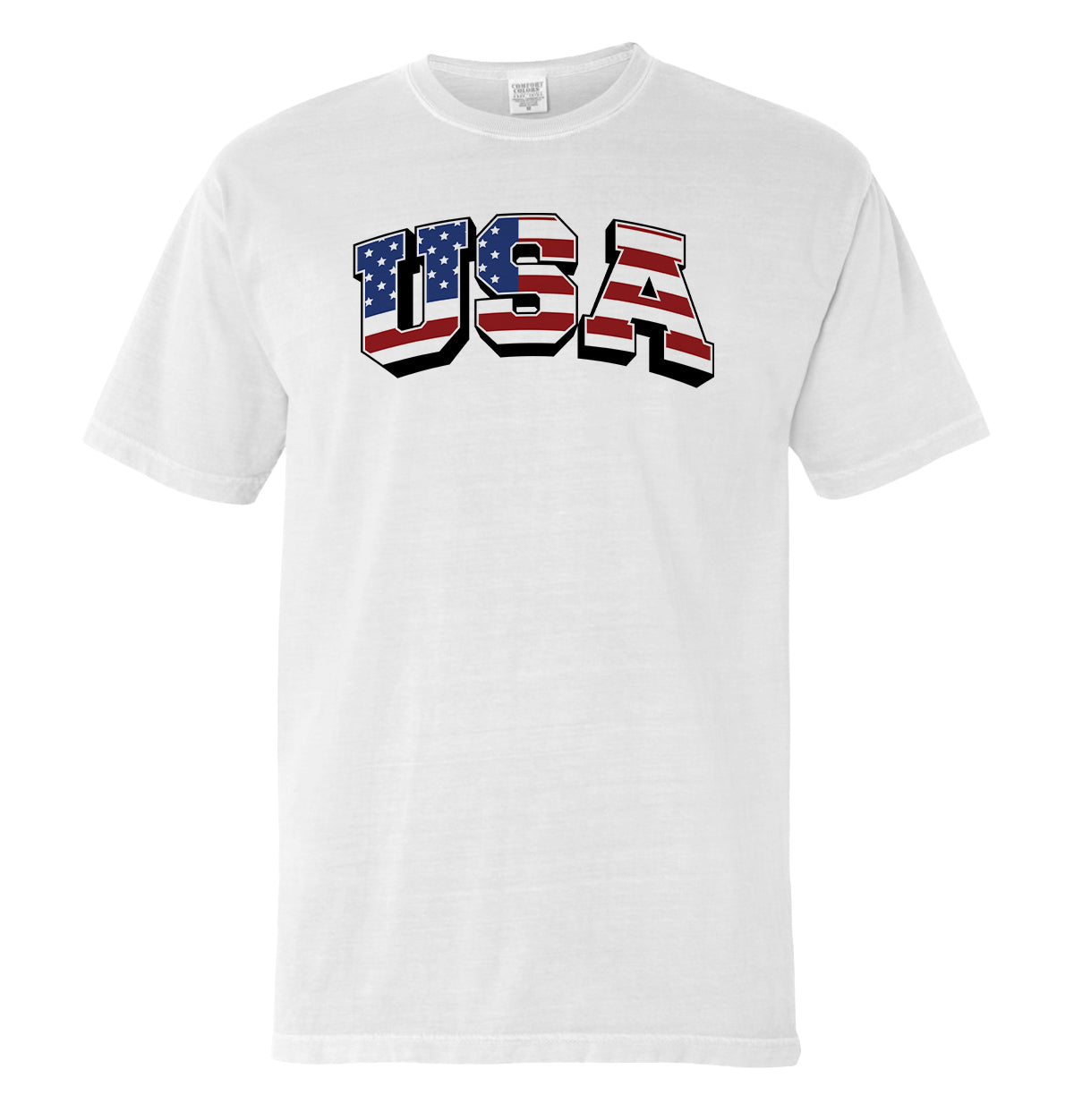 USA Flag Lettering (Front)