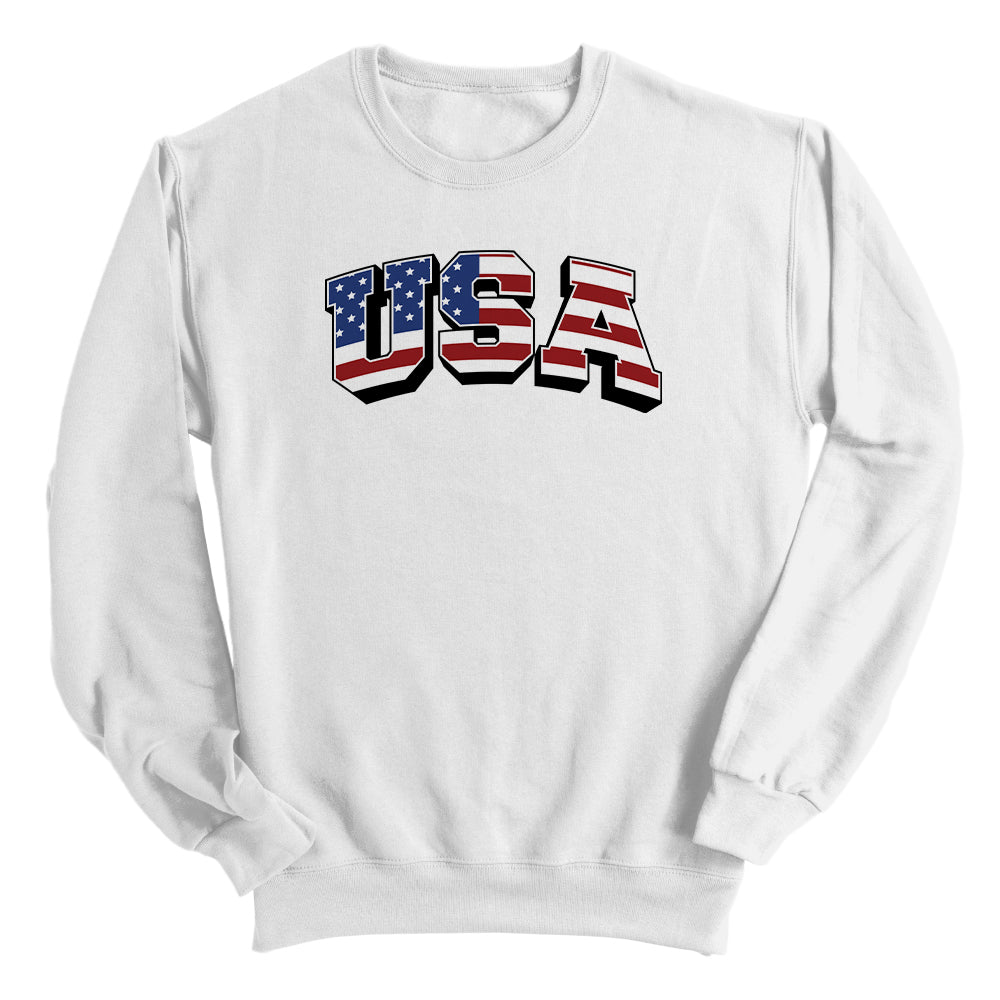 USA Flag Lettering (Front)