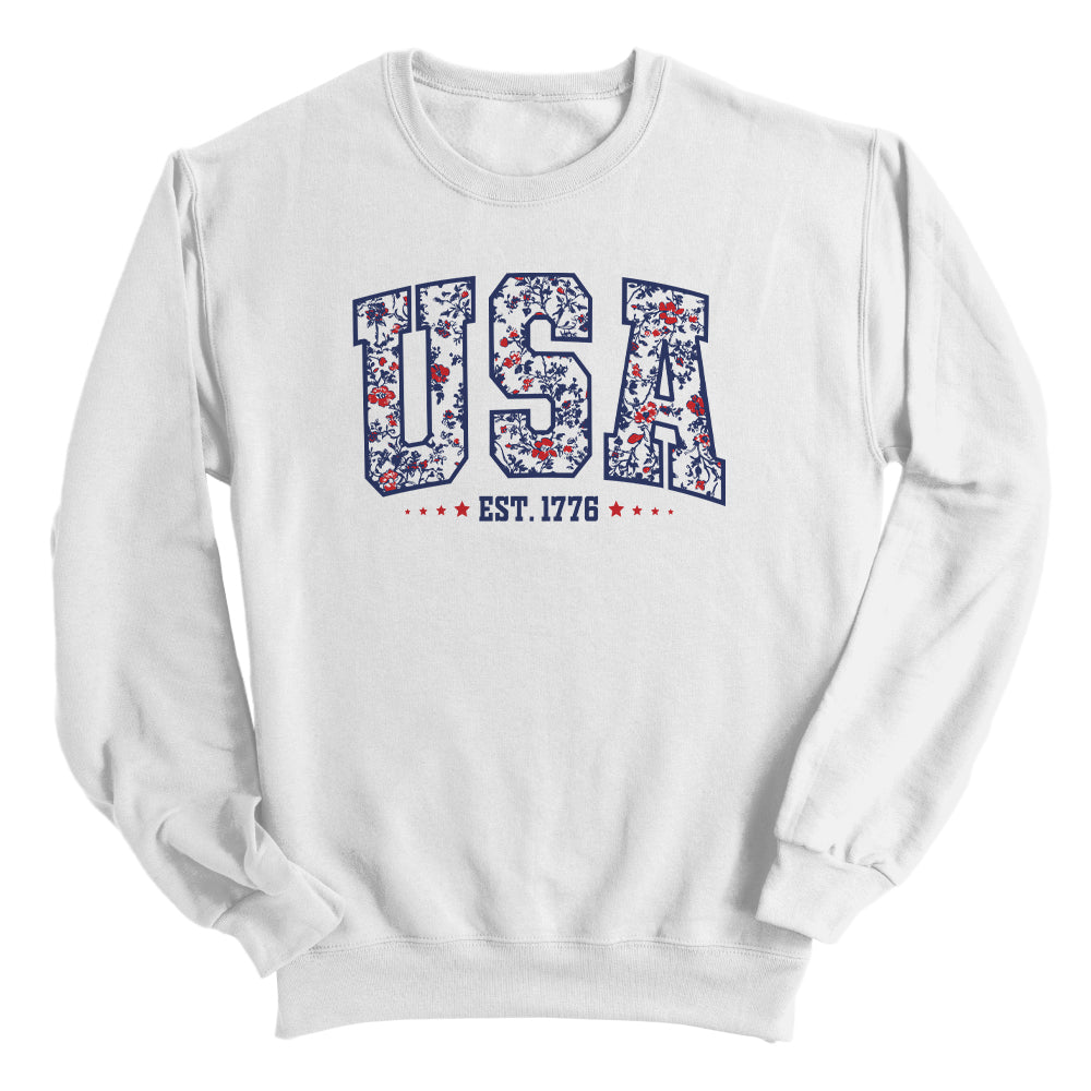 USA Floral Est 1776 (Front)