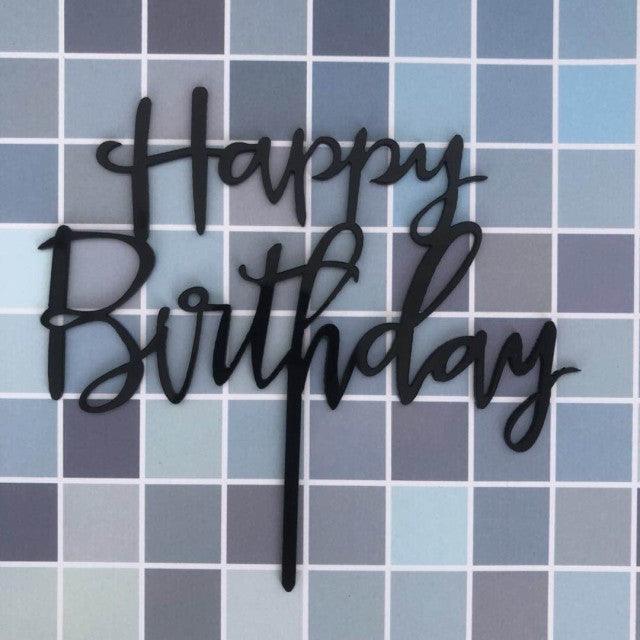 Acrylic One Cake Topper Top Cake One Cake Topper Birthday Cake Topper Double Sided For Anniversaries And Parties Birthday Party Cupcake Toppers Flags Wedding Baby Shower Supplies Lovely Baking Dessert Decorations