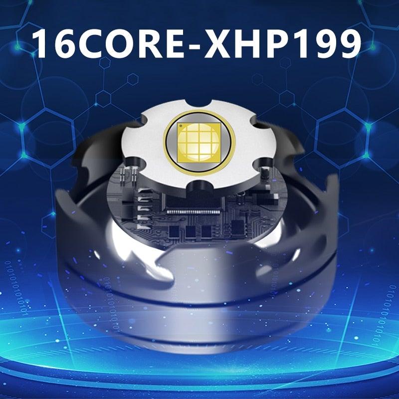 Adjustable Rechargeable Tactical Flashlight USB LED Super Bright Zoomable IPX65 Waterproof Portable Torchlight Flash Lamp USB Charging For Hiking Camping Running Fishing