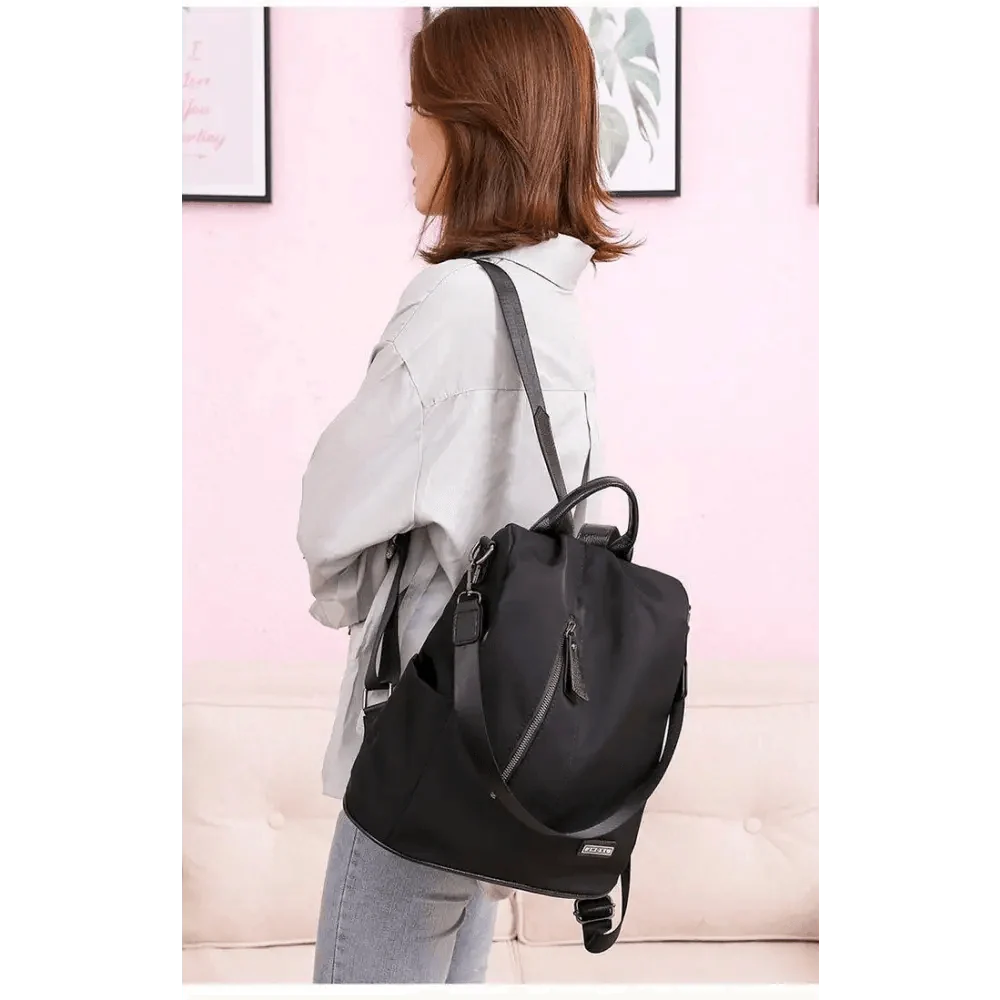 Amaznig Anti-theft Backpack In Waterproof Fabric Large Shoulder Bag With Large Capacity For Women And Men