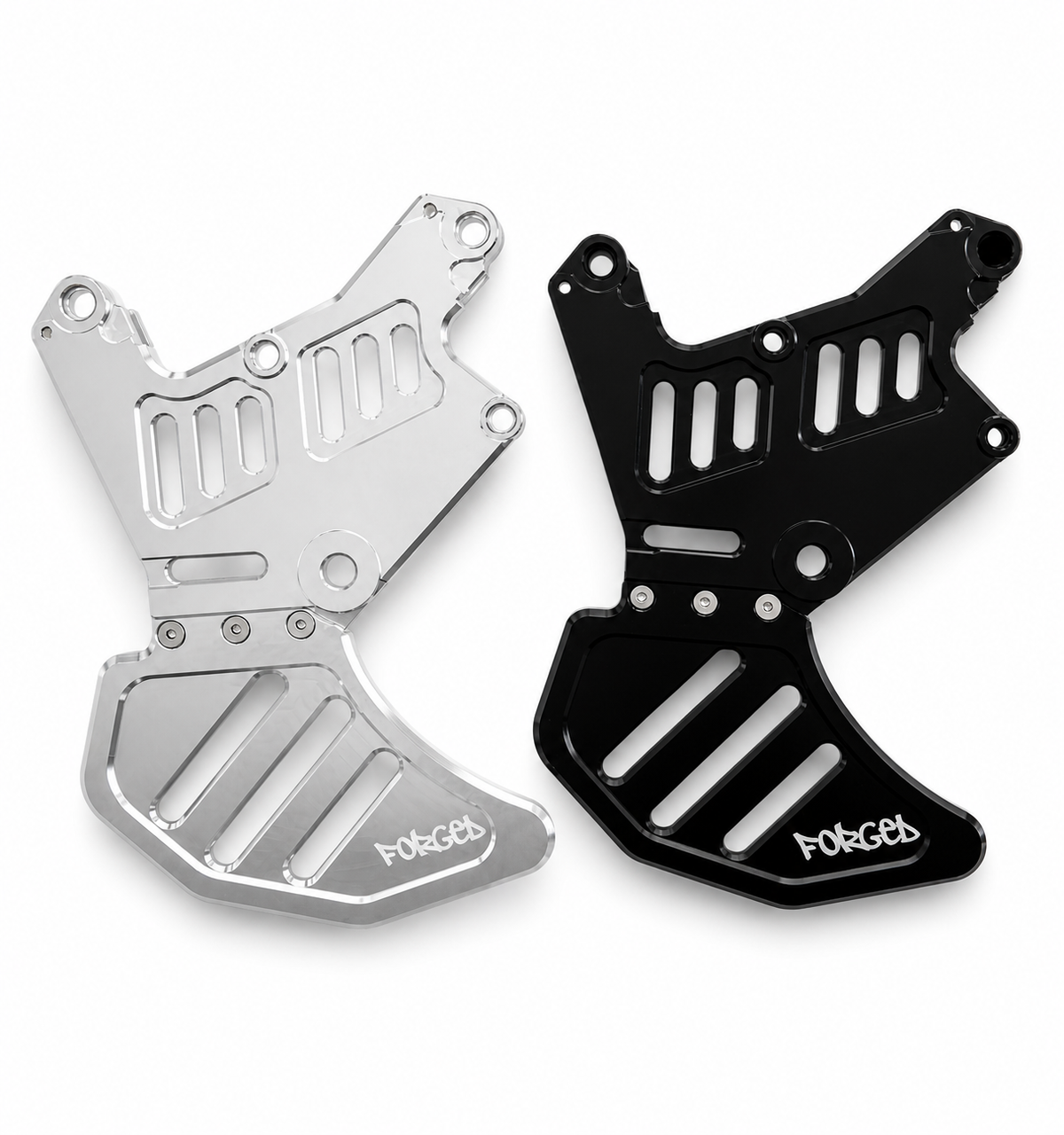 Upgraded Dual Caliper Mount + Rotor Guard for Sur Ron, Talaria & Segway – Heavy Duty Metal
