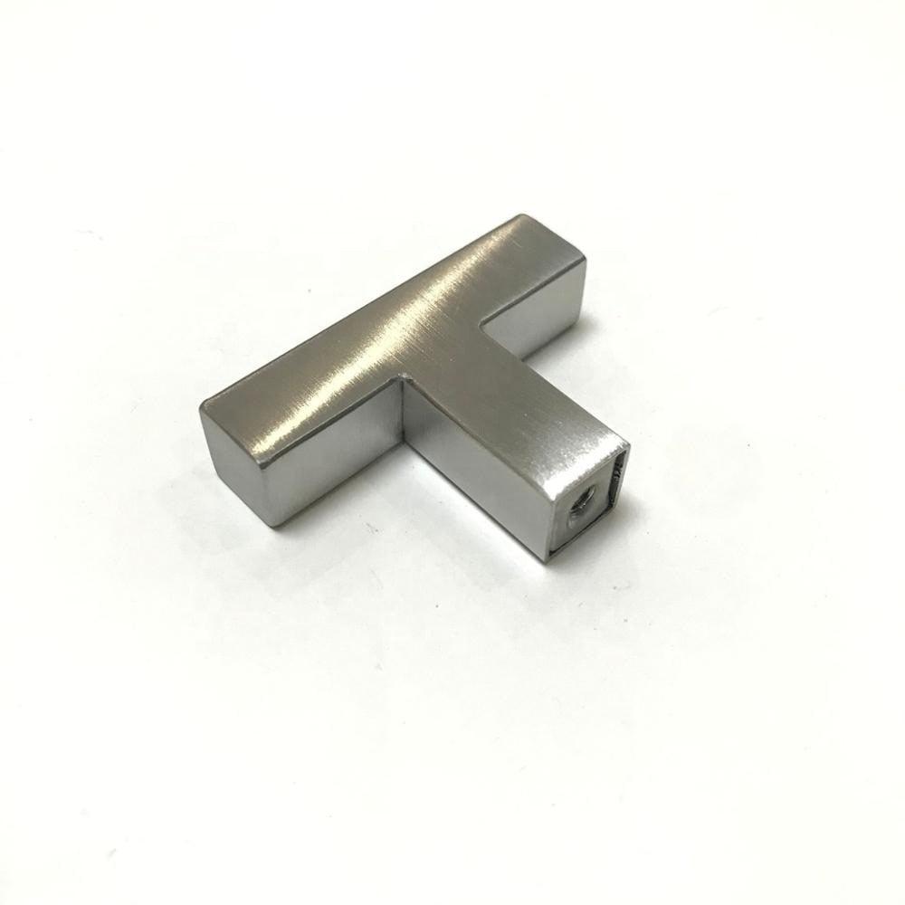 Black Silver Gold Cabinet Handle Square Furniture Hardware Stainless Steel Kitchen Door Knobs Cupboard Wardrobe Drawer Pulls Square Bar Cabinet Pull Drawer Handle Stainless Steel Modern Hardware For Kitchen And Bathroom Cabinets