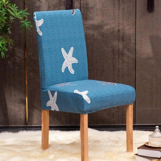 Christmas Printing Dining Chair Covers Modern Removable Anti-dirty Kitchen Seat Case Stretch Chair Slipcovers for Home Banquet Dining Room Chair Protector Seat Protector Slipcovers Stretch Removable Washable Printed Dining Chair Seat Covers for Kitchen