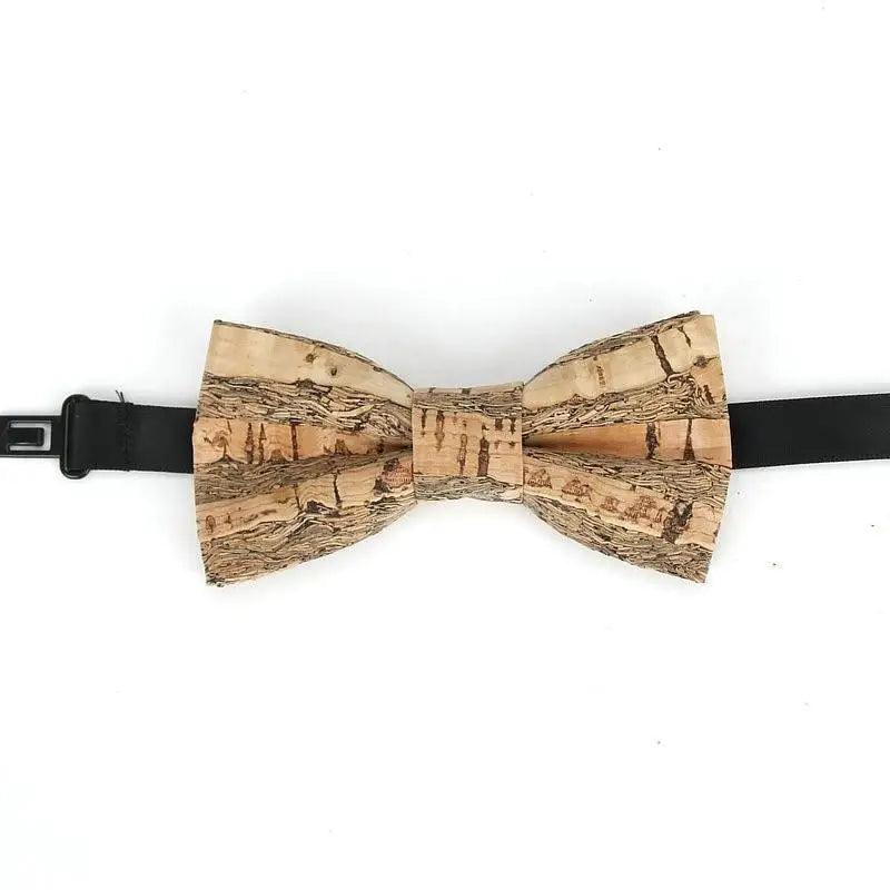 Classic Children Striped Elegant New Bow Tie Cute Kids Design Boys Brown Color Printed Bowties