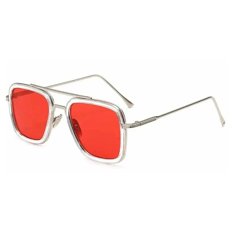 Cool Glasses Modern Elegant Cosplay Vintage Retro Sunglasses Vintage Aviator Square Sunglasses for Men Gold Frame Retro Classic Sunglasses