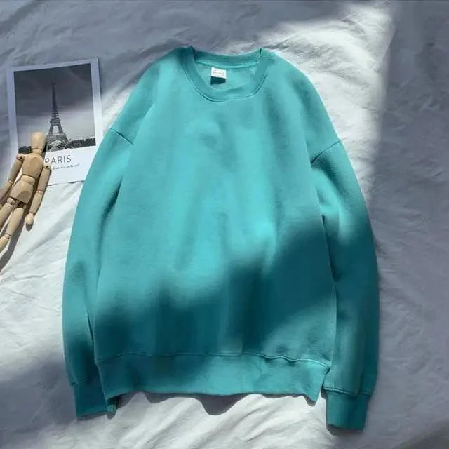 Cool Sweatshirts Men Streetwear Solid Pullover Sweatshirt For Men Sweatshirts for Women Casual Long Sleeve Round Neck Sweatshirts