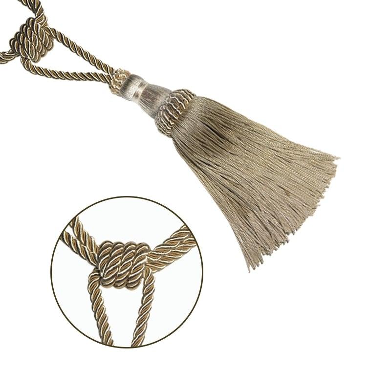 Curtain Tiebacks Tassel Curtain Clips Rope Curtain Tie Backs Holdbacks Decorative Curtain Holder Accessories For Drape Curtain Holdbacks Braided Buckle Home Decorative Window Drapery Ball Tassels Tieback 50cm