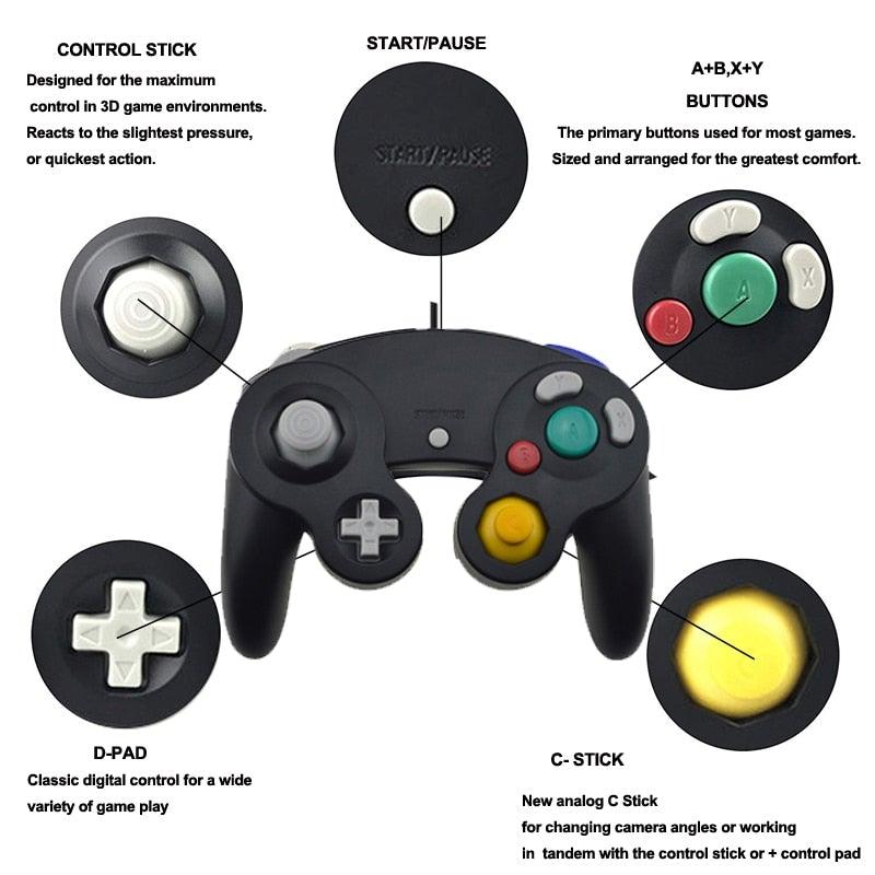 Cute Multi Colors USB Wired Joystick Controller Compatible With Computer PC Tablet Smart TV