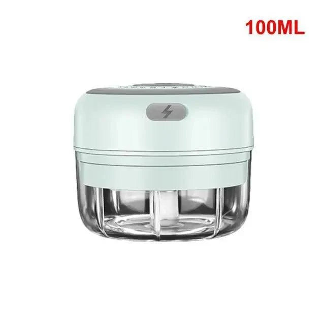 Durable Electric Food Crusher Mini Garlic Press Garlic Crusher Vegetable Chopper For Kitchen Crushed Garlic Crushed Ginger Crushed Chili