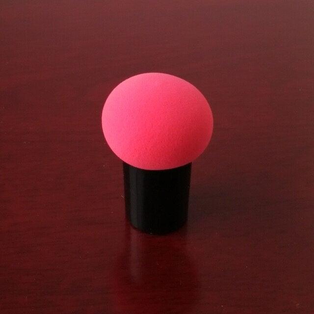 Elegant Womens Non-latex Makeup Sponge Mushroom Head Powder Liquid Dry And Wet Multifunction Makeup Brush Cosmetic Tool Storage Box