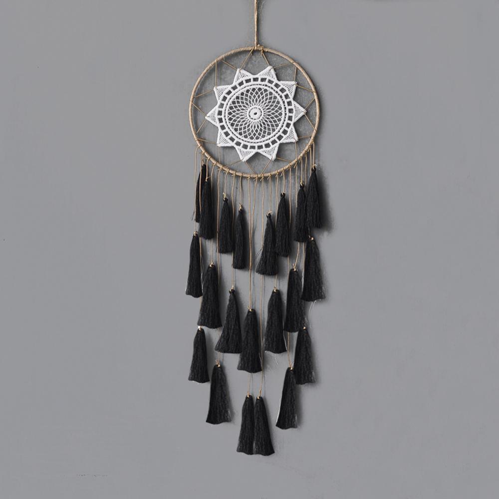 Evil Eye Dream Catcher Home Room Decor Black Room Decoration For Farmhouse Wind Chimes Moon Dream Catchers For Bedroom Home Decor Wedding Ornament Craft Gift