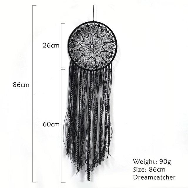 Evil Eye Dream Catcher Home Room Decor Black Room Decoration For Farmhouse Wind Chimes Moon Dream Catchers For Bedroom Home Decor Wedding Ornament Craft Gift