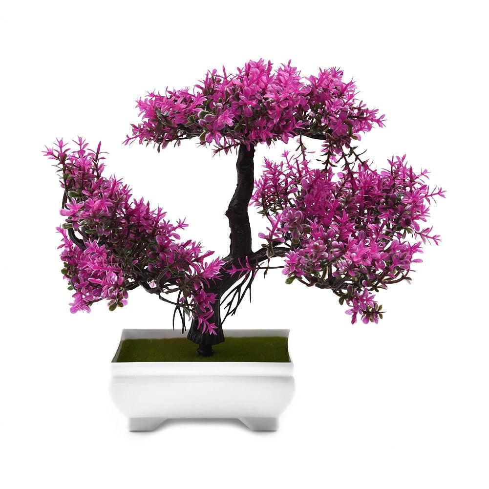 Fake Artificial Pot Bonsai Potted Simulation Table Ornaments For Garden Party Hotel Office Decor Fake Flowers Arrangements for Home Decoration